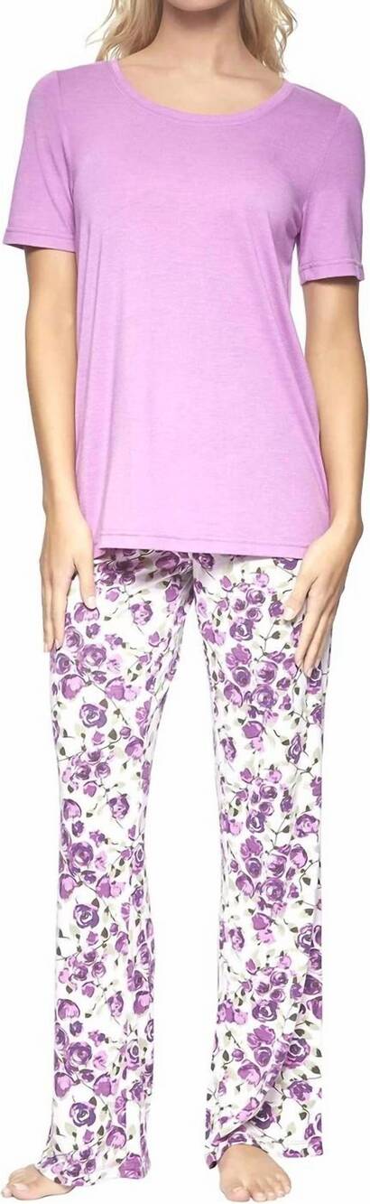 NEW FELINA super soft knit lounge set in violet